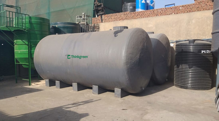 FRP Sewage Treatment Plant
